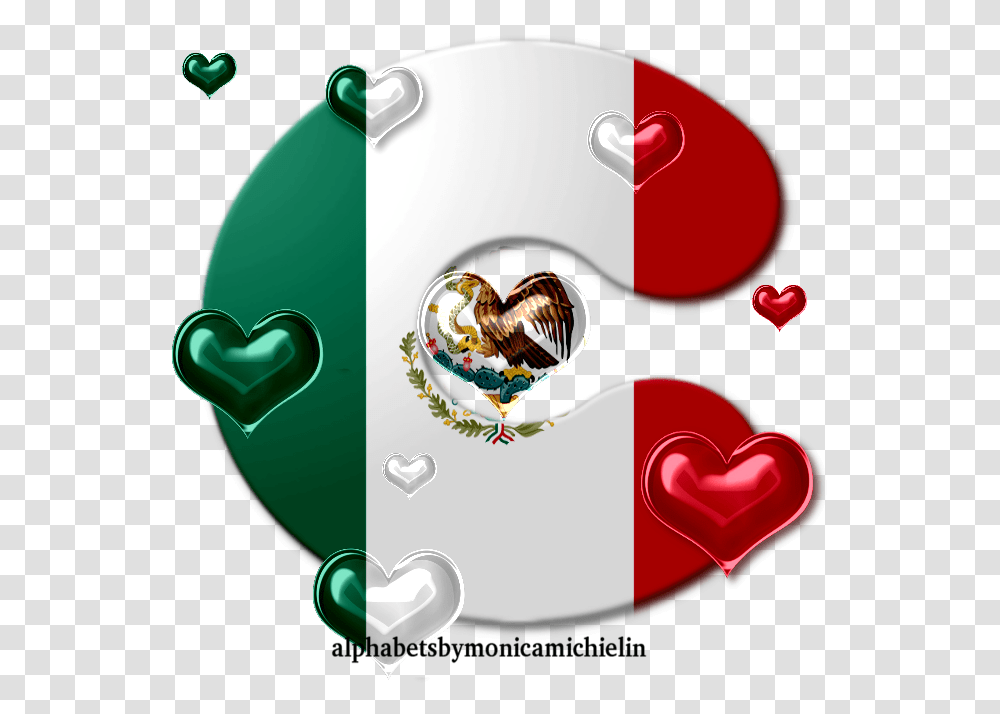 Mexico Flag, Heart Transparent Png