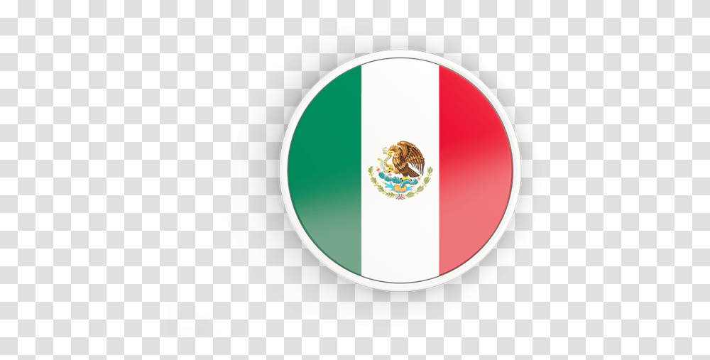 Mexico Flag Icon Round Mexico Flag Icon, Logo, Trademark, Badge Transparent Png