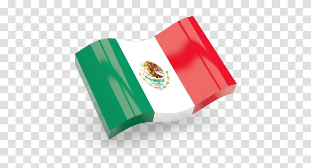 Mexico Flag Icon Wave, Tape, Business Card, Document Transparent Png