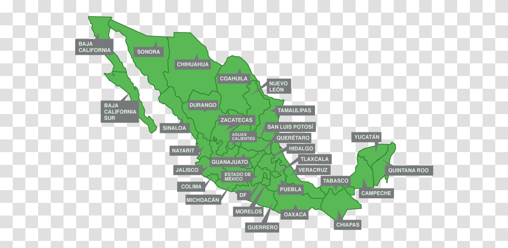 Mexico, Map, Diagram, Plot, Atlas Transparent Png