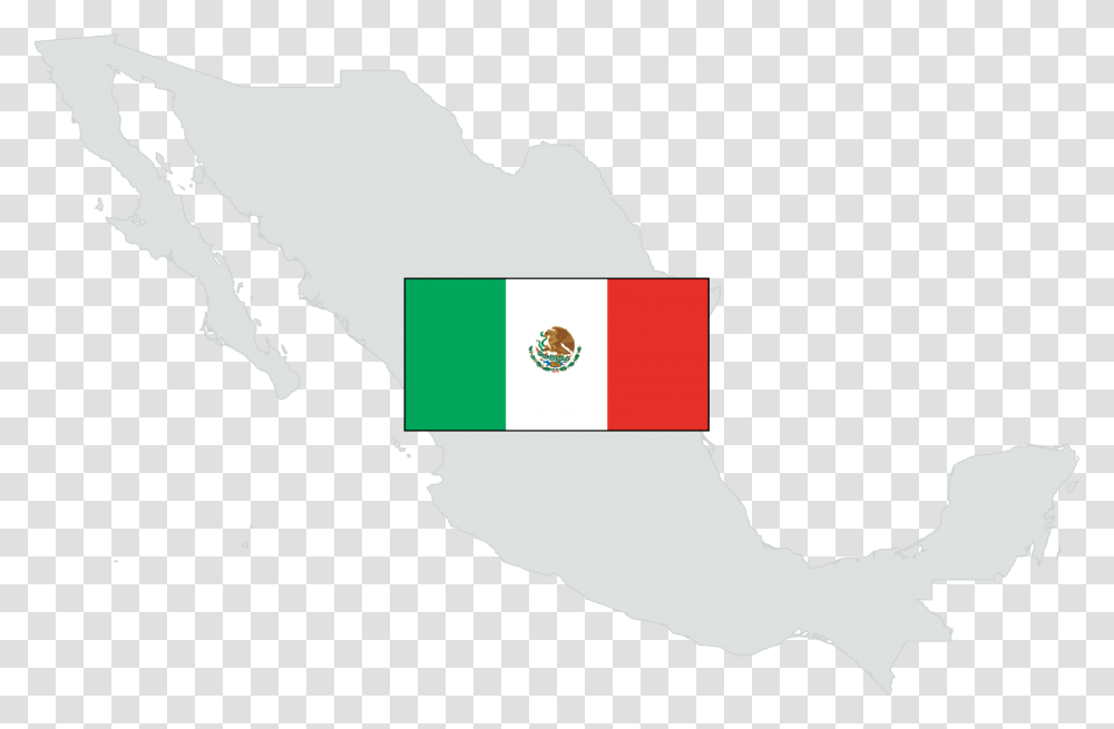 Mexico Map Outline Colored, Nature, Outdoors, Plot, Land Transparent Png