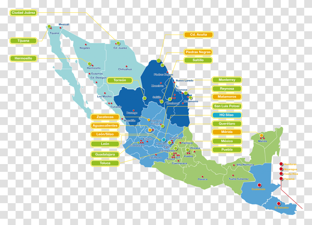 Mexico, Plot, Map, Diagram, Atlas Transparent Png