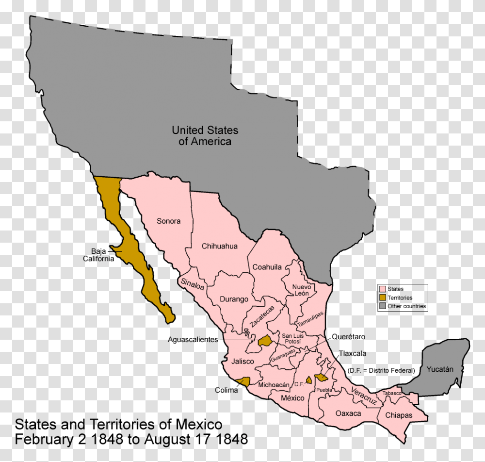 Mexico States, Map, Diagram, Plot, Atlas Transparent Png