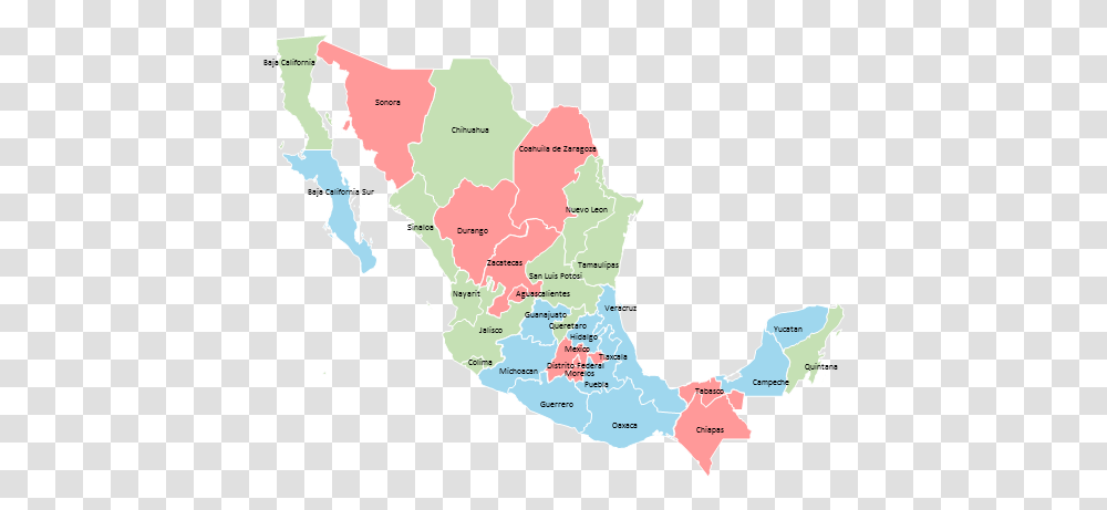 Mexico Vertical, Map, Diagram, Plot, Atlas Transparent Png
