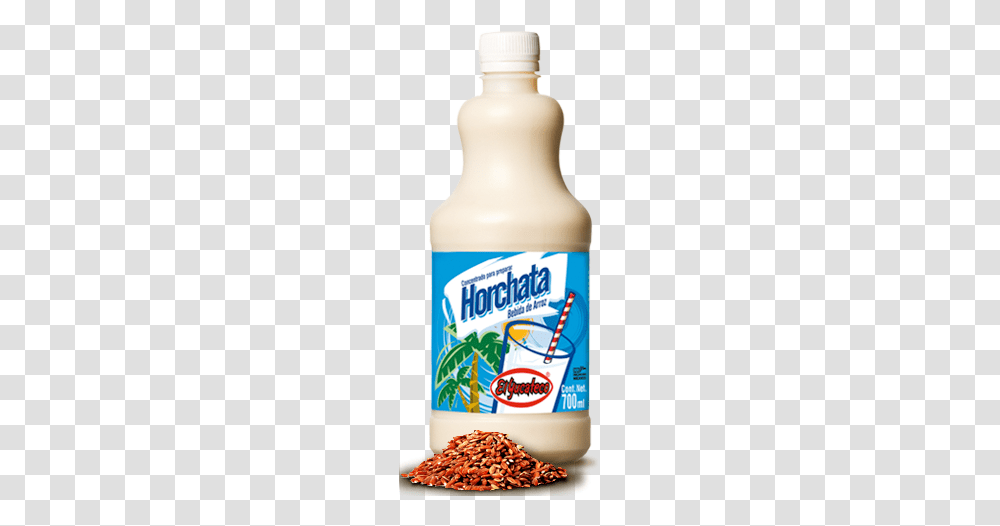 Mexikansk Horchata Dryck Ml El Yucateco, Mayonnaise, Food, Ketchup, Dessert Transparent Png