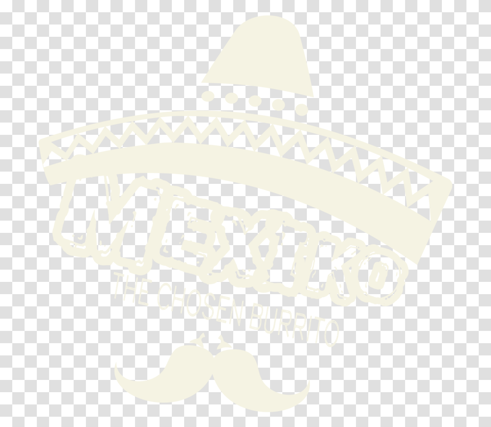 Mexiko Large 30 Calligraphy, Apparel, Sombrero, Hat Transparent Png