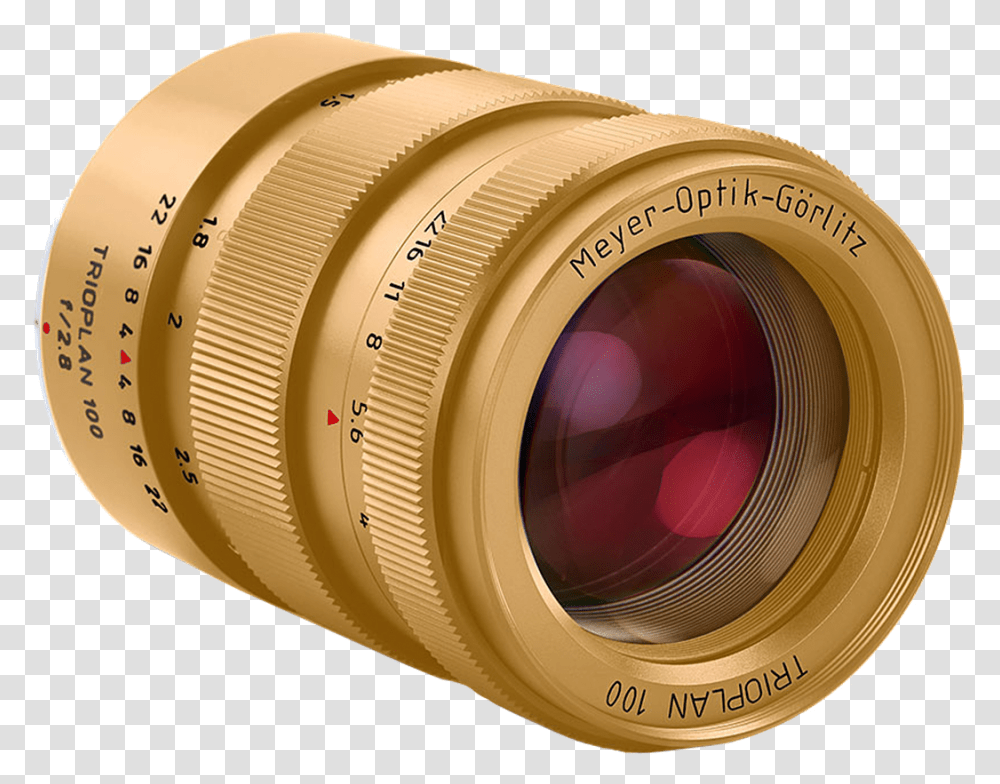 Meyer Optik Goerlitz Unveils Titanium Gold Camera Len, Camera Lens, Electronics, Wristwatch Transparent Png