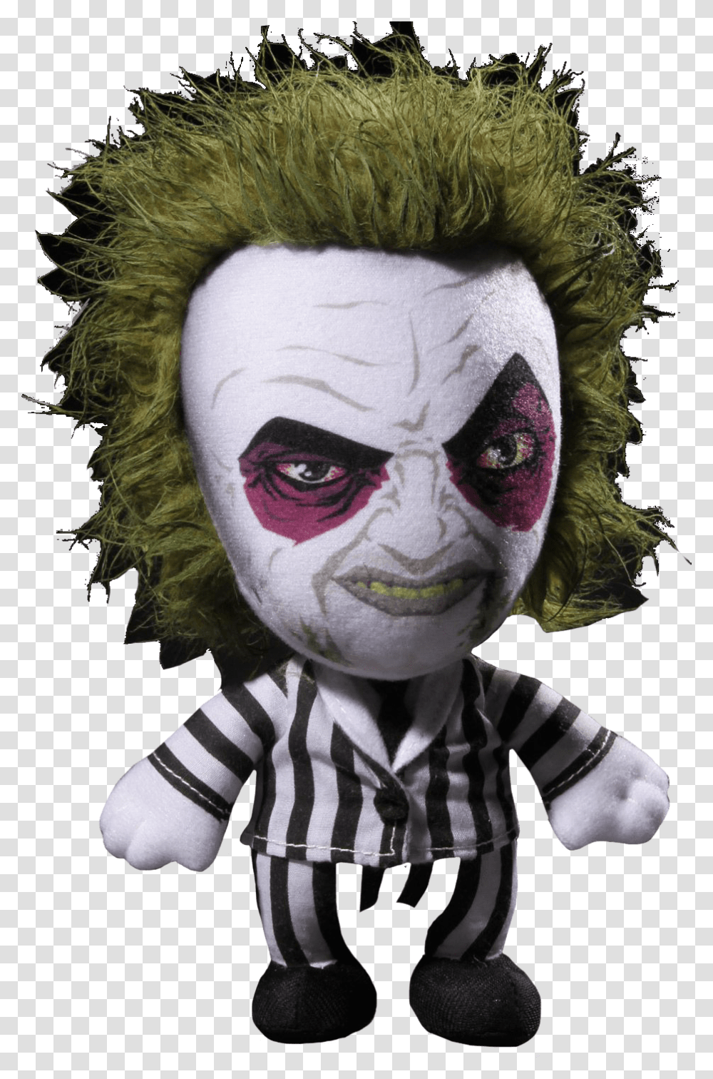 Mezco Beetlejuice 8 Inch Plush Figure Download Stuffed Toy, Performer, Person, Human, Doll Transparent Png