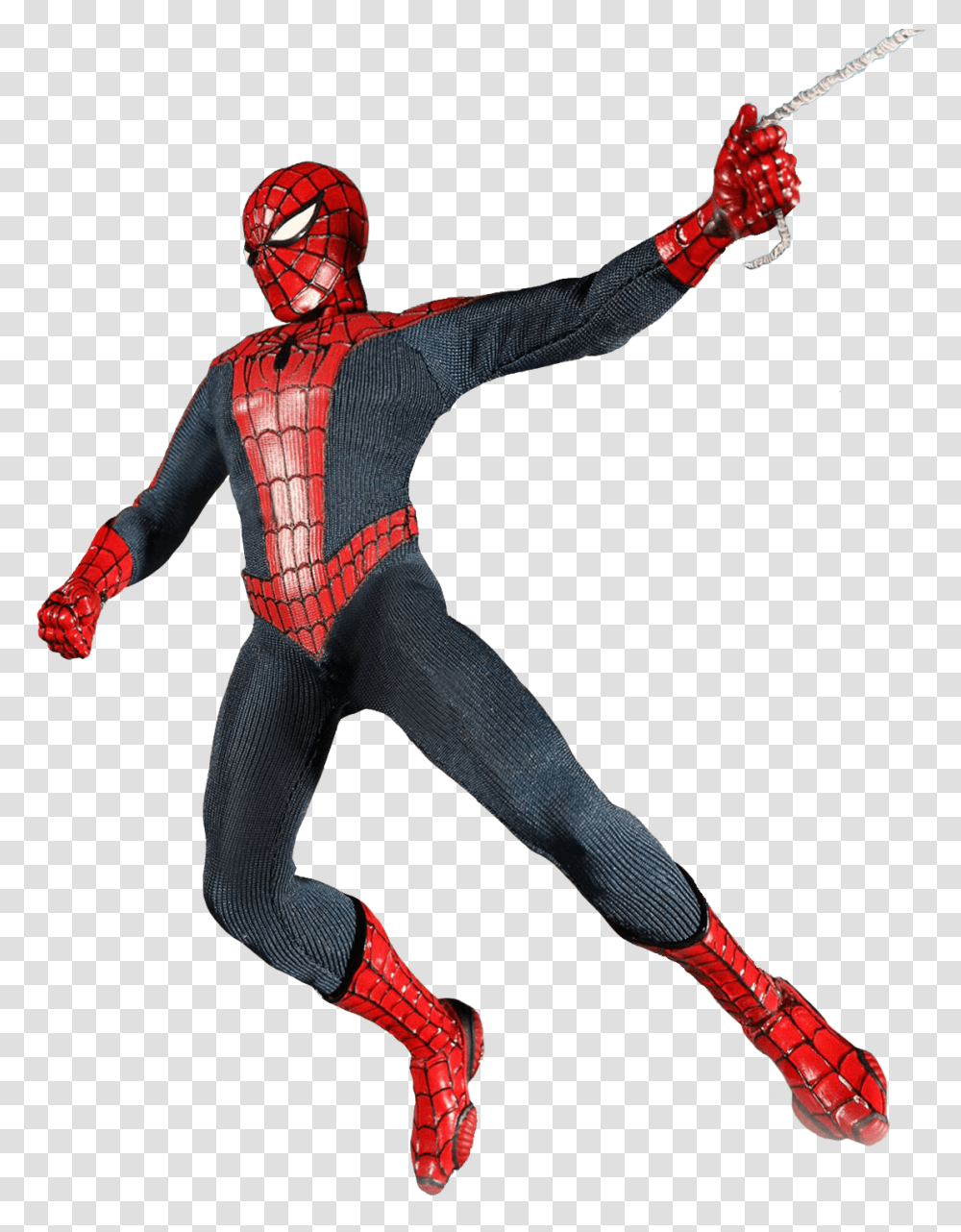 Mezco Spiderman 1 12 Action Figure, Person, Human, Helmet Transparent Png