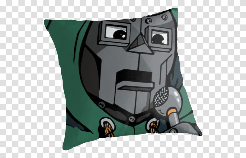 Mf Doom Cushion, Pillow, Building Transparent Png