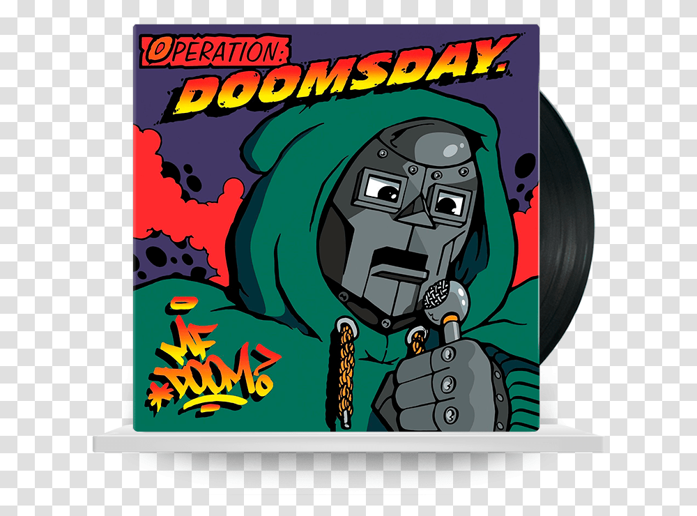 Mf Doom Operation Doomsday Download Mf Doom Operation Doomsday, Advertisement, Poster, Comics, Book Transparent Png