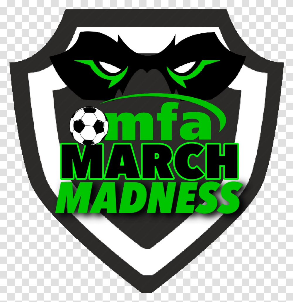 Mfas March Madness Clipart Emblem, Shield, Armor, Soccer Ball, Football Transparent Png