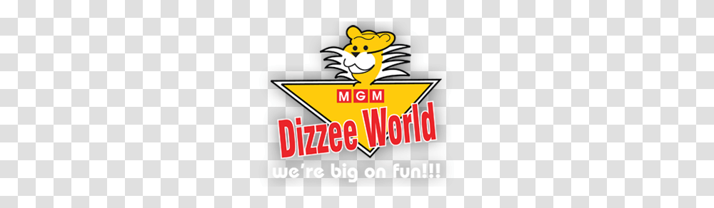 Mgm Dizzee World, Label, Outdoors, Vegetation Transparent Png