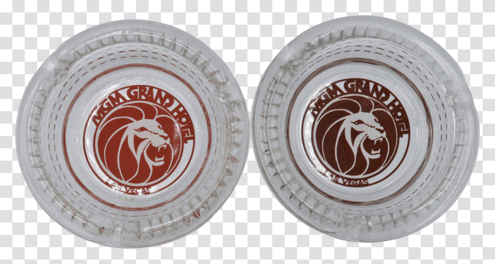 Mgm Grand Hotel Glass Ashtrays Mgm Grand, Dish, Meal, Food, Saucer Transparent Png