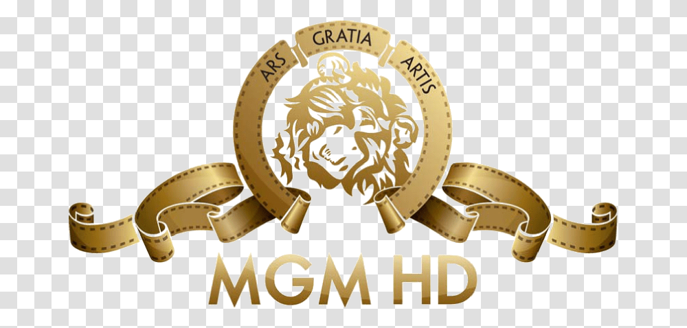 Mgm Hd Uk Metro Goldwyn Mayer Logo, Label, Buckle Transparent Png