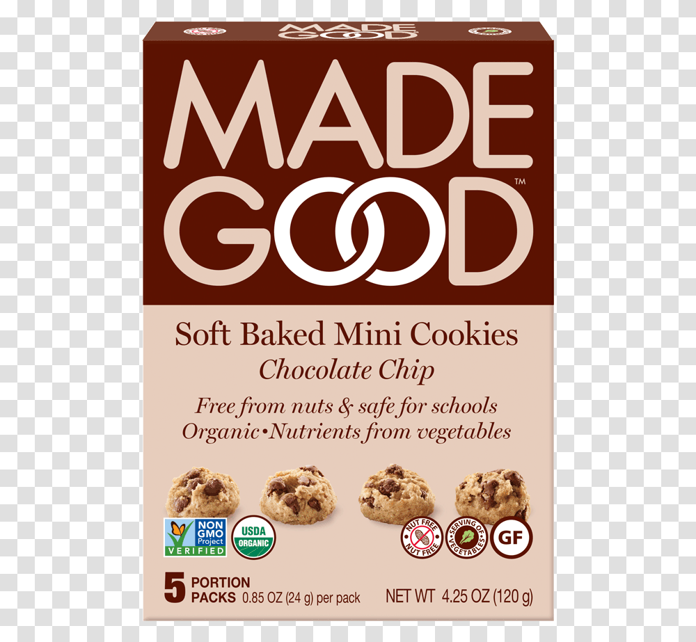 Mgus Cookies Chocchip Non Gmo Project, Flyer, Poster, Paper, Advertisement Transparent Png