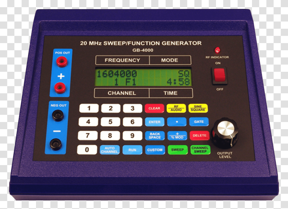 Mhz Sweep Function Generator, Electronics, Calculator, Tablet Computer, Screen Transparent Png