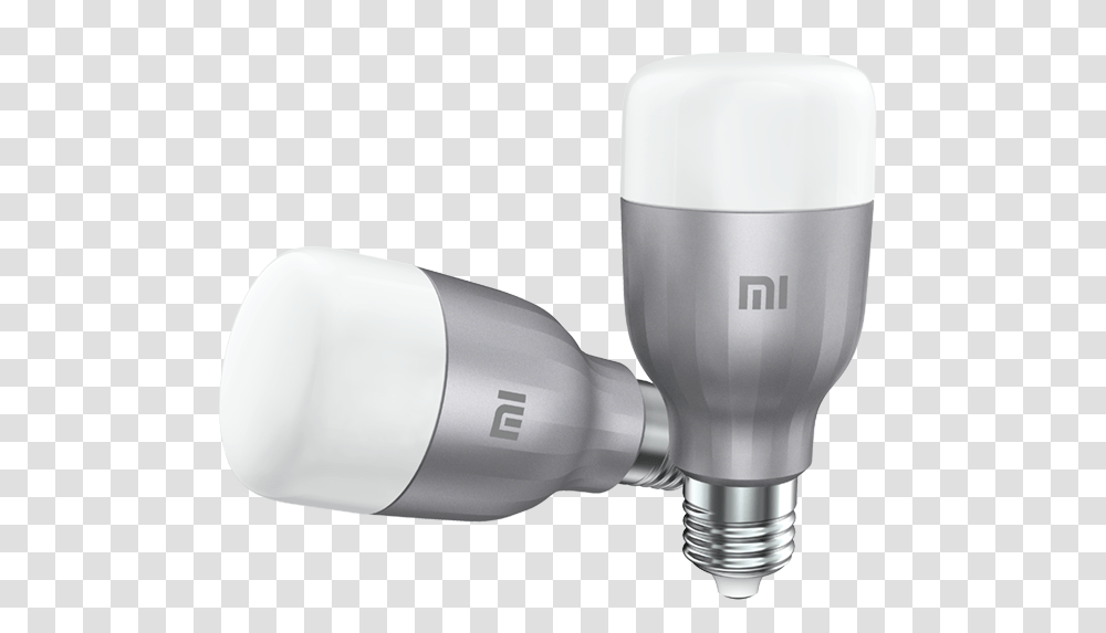Mi Led Smart Bulb Mi Led Smart Bulb White And Color 2 Pack, Light, Lighting, Mixer, Appliance Transparent Png