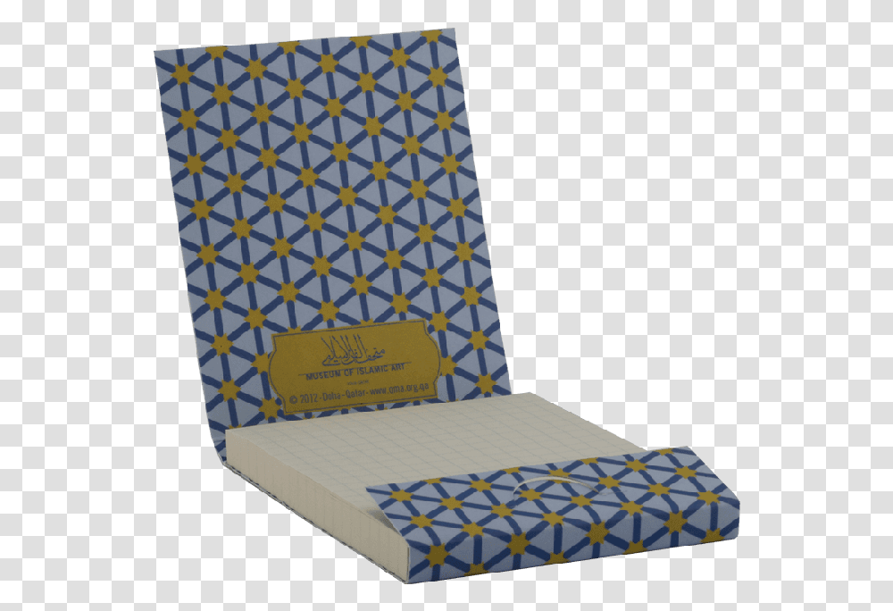 Mia Notepad Yellow Star In Blue Chair, Furniture, Mattress, File Binder, Outdoors Transparent Png