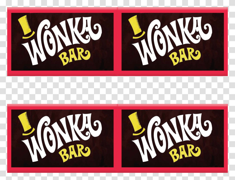 Mia S Big Willy Wonka Birthday Party For Mia S 8th Willy Wonka Bar Clipart, Sweets, Food, Word Transparent Png
