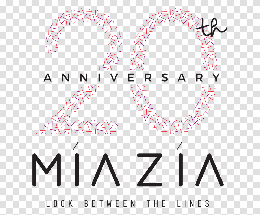 Mia Zia Mdaillon20 Logo Horiz Noir, Number, Alphabet Transparent Png