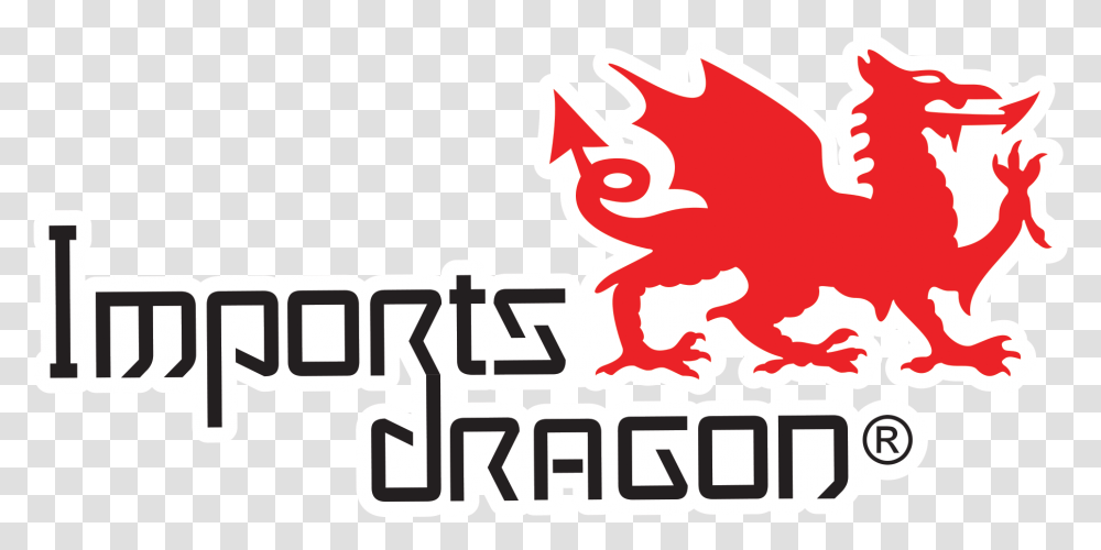 Miac Merchandising Logo Imports Imports Dragon Logo, Text, Symbol, Trademark, Tree Transparent Png