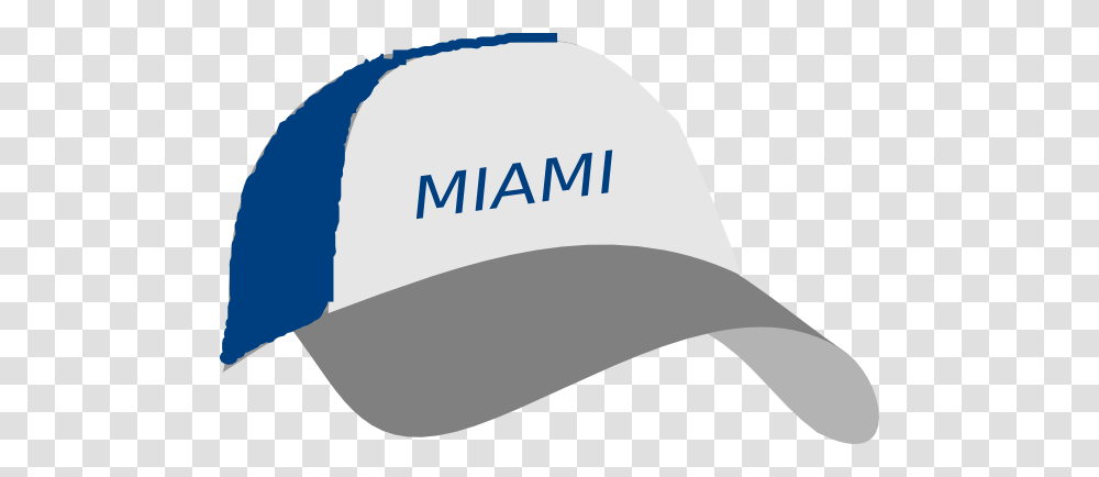 Miami Cap Clip Art, Apparel, Baseball Cap, Hat Transparent Png