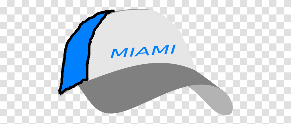Miami Cap Clip Arts Download, Apparel, Baseball Cap, Hat Transparent Png
