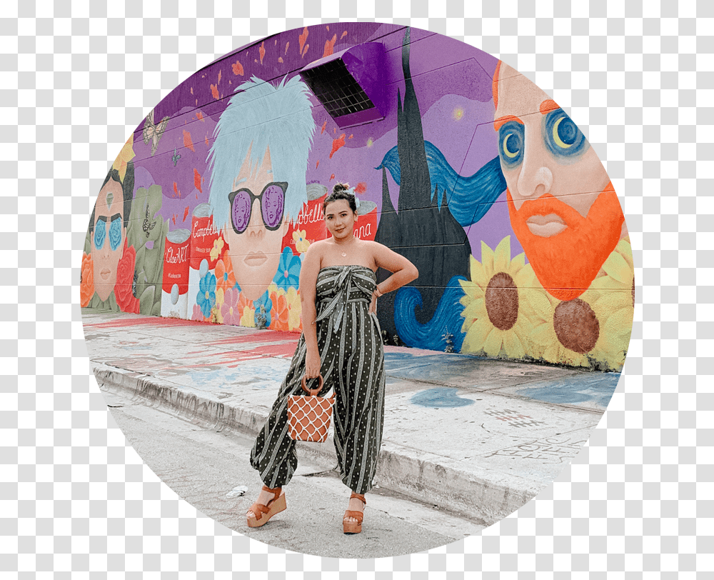 Miami City Guide Bio Pic, Person, Human, Graffiti Transparent Png