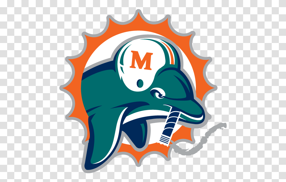 Miami Dolphin Clipart Logo Miami Dolphins, Apparel, Helmet Transparent Png