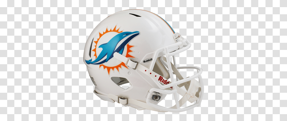 Miami Dolphins Authentic Speed Helmet New Miami Dolphins Logo, Clothing, Apparel, Football Helmet, American Football Transparent Png