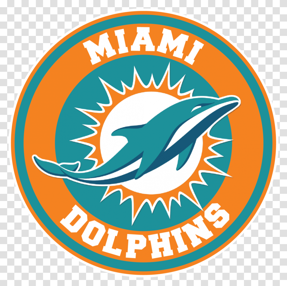 Miami Dolphins Clipart Nfl Miami Dolphins, Logo, Trademark, Emblem Transparent Png