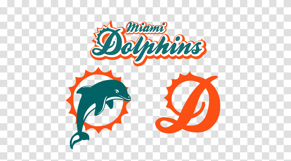 Miami Dolphins Concept, Label, Logo Transparent Png