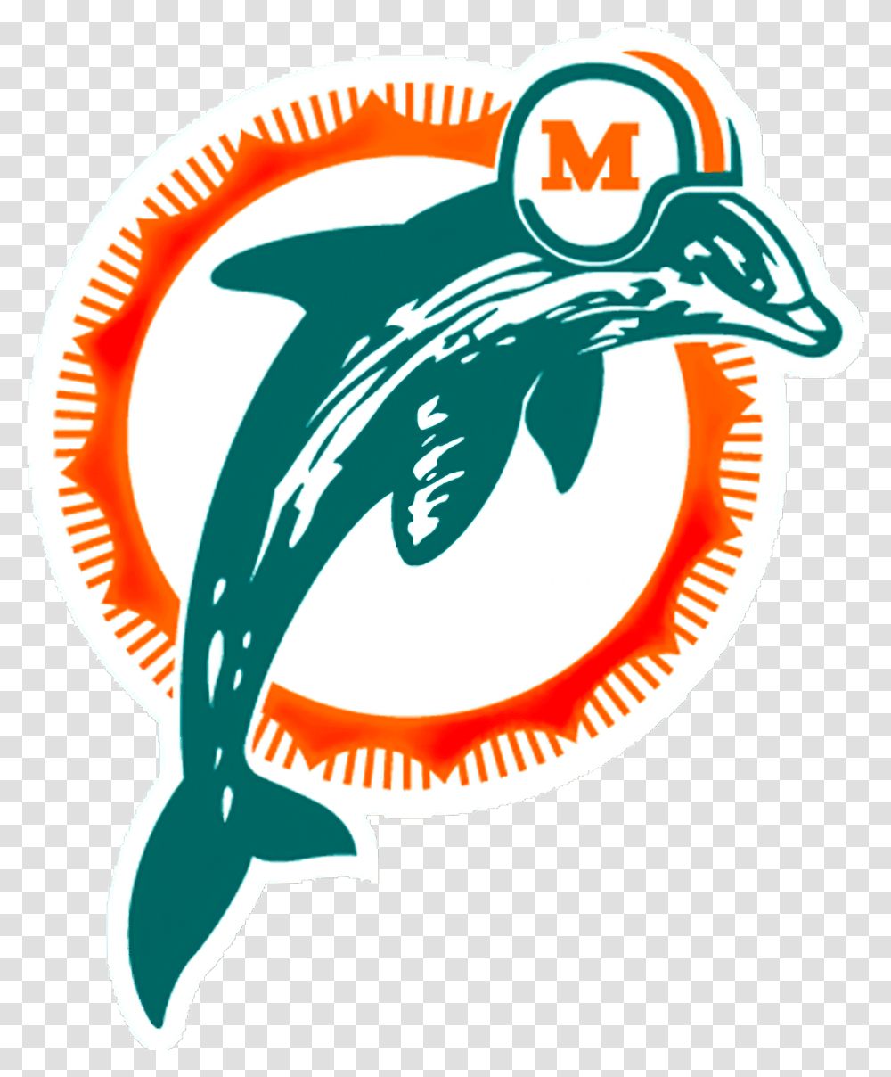 Miami Dolphins Logo Miami Dolphins New Logo, Sea Life, Animal, Mammal, Whale Transparent Png