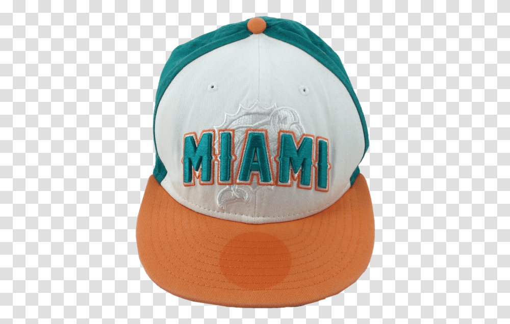 Miami Dolphins Nfl Cap For Baseball, Clothing, Apparel, Baseball Cap, Hat Transparent Png