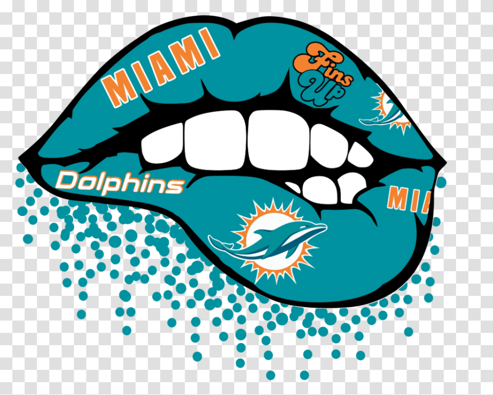Miami Dolphins Nfl Svg Football Carolina Panthers Svg, Hand, Graphics, Art, Teeth Transparent Png