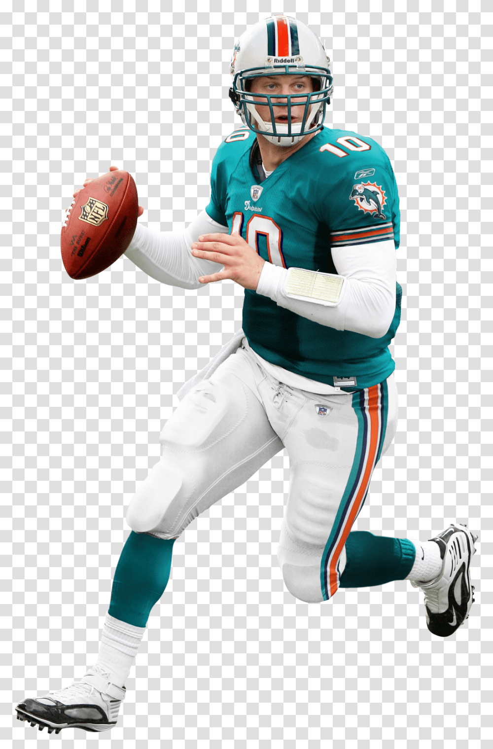 Miami Dolphins Player Dolphins Nfl Player, Helmet, Person, People Transparent Png