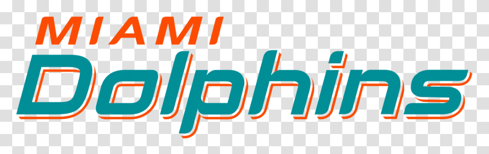 Miami Dolphins Wordmark, Alphabet, Logo Transparent Png