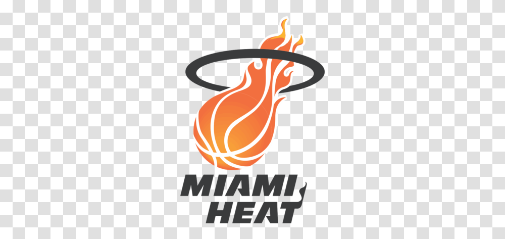 Miami Heat Original Logo, Apparel, Animal, Bird Transparent Png