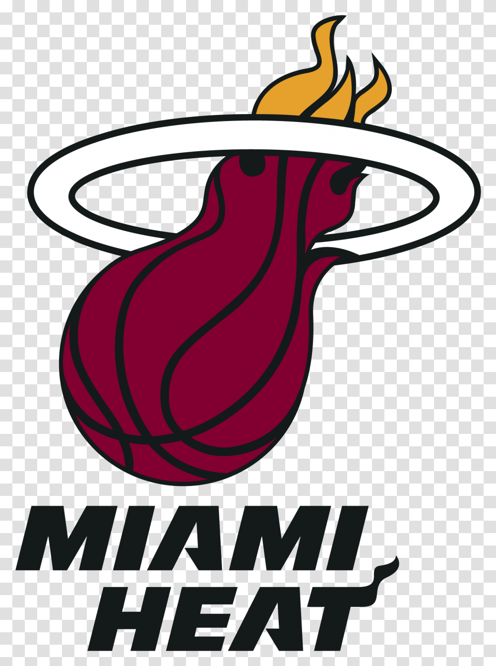 Miami Heat Team Logo, Poster, Advertisement, Flyer, Paper Transparent Png