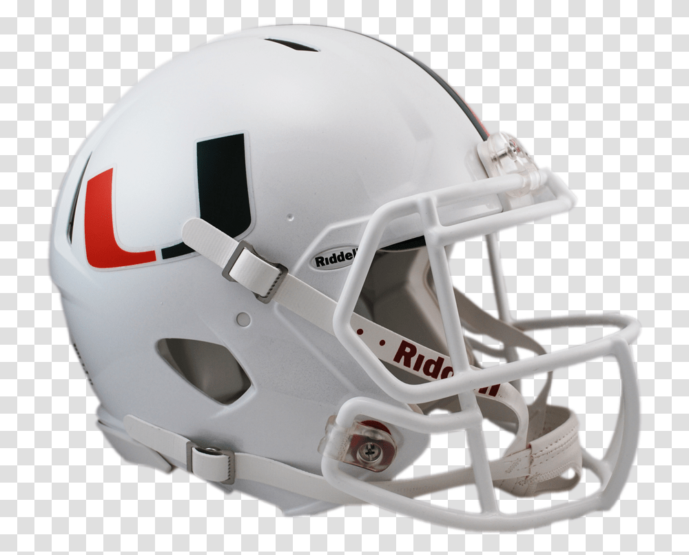Miami Hurricanes Football Helmet, Apparel, Team Sport, Sports Transparent Png