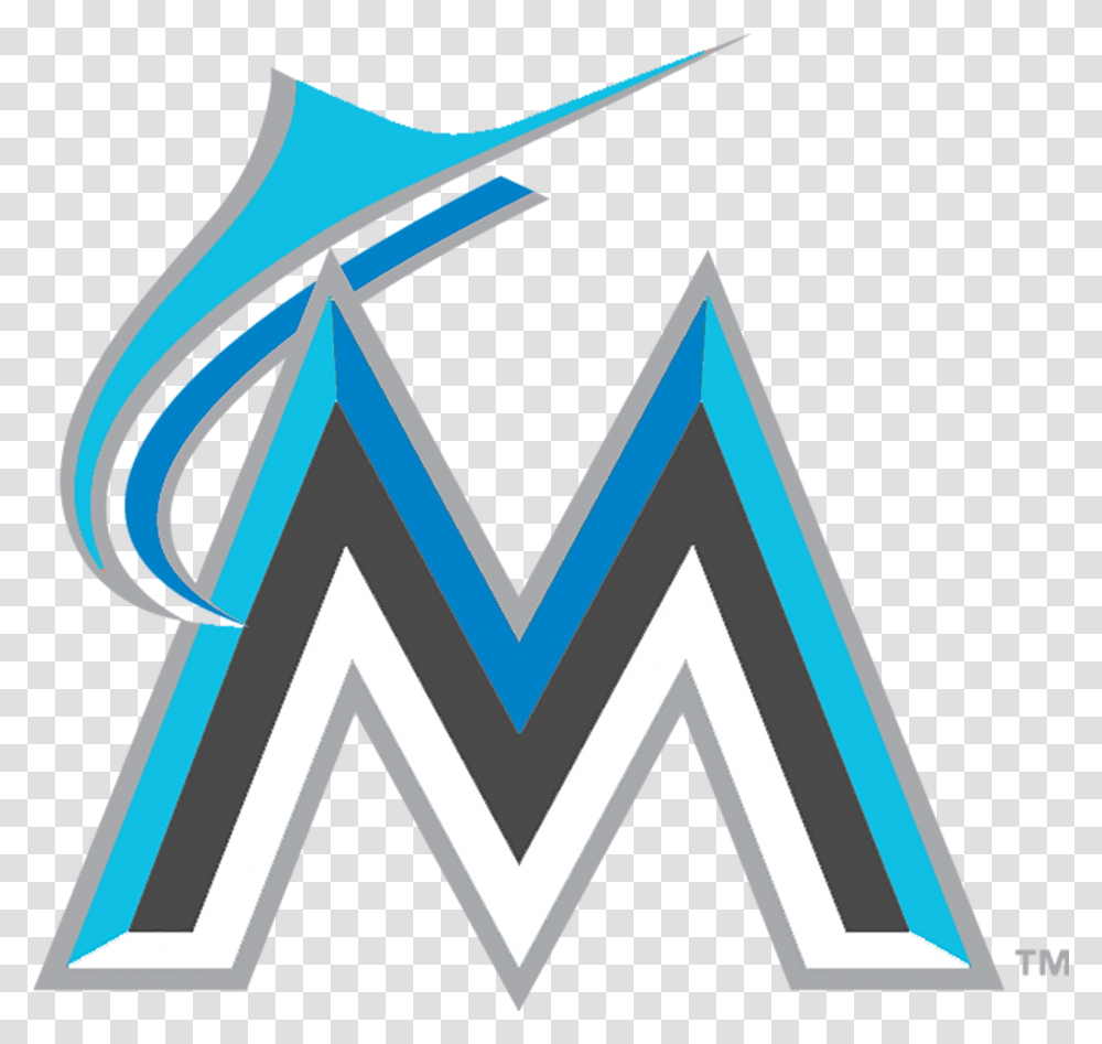 Miami Marlins Clipart New Miami Marlins Colors, Logo, Symbol, Trademark, Text Transparent Png