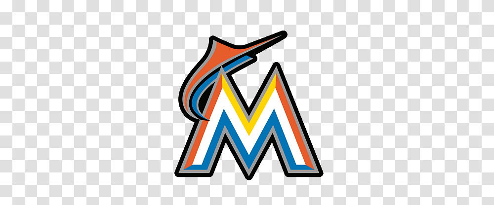 Miami Marlins Logo Mlb Logos Miami Marlins, Trademark, Alphabet Transparent Png