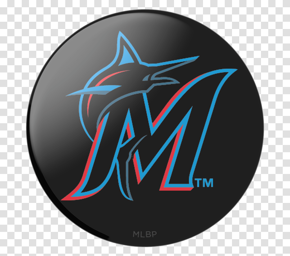Miami Marlins Logo, Trademark, Light Transparent Png