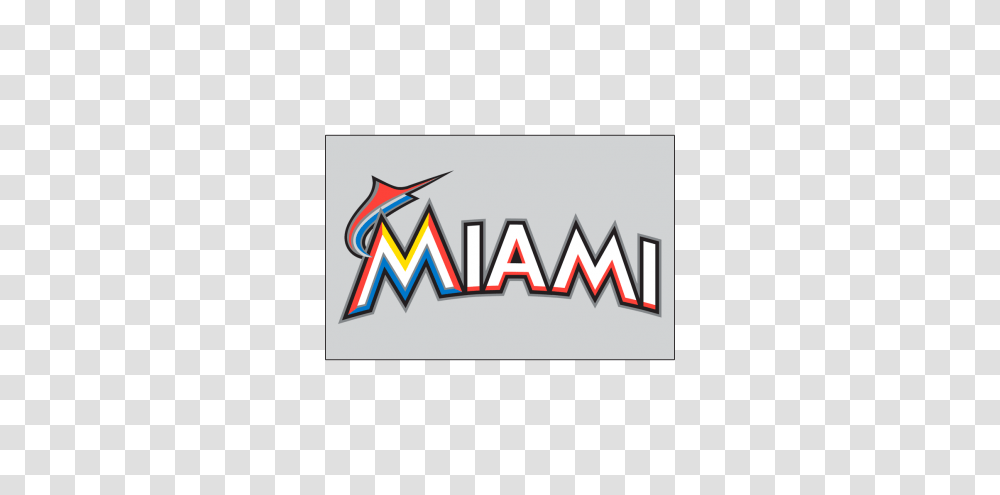 Miami Marlins Logos Iron Ons, Label, Sticker, Word Transparent Png