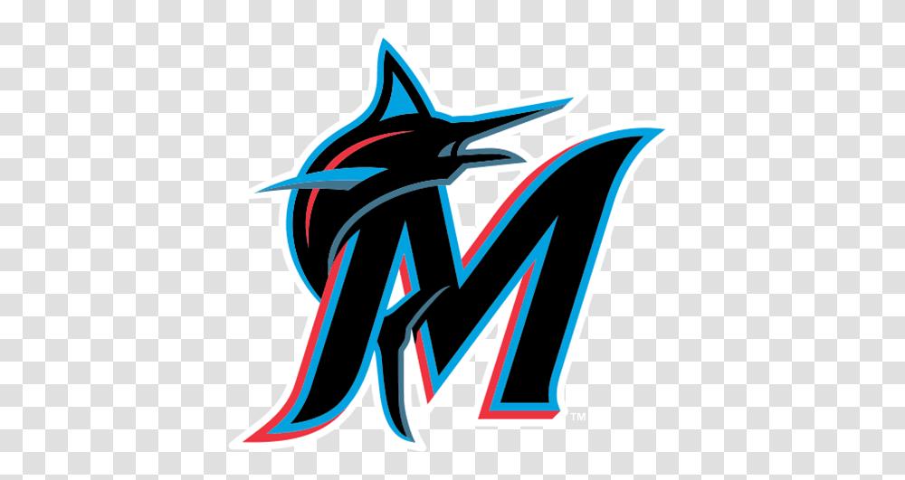 Miami Marlins News Scores Standings Miami Marlins Logo, Symbol, Trademark, Text, Emblem Transparent Png