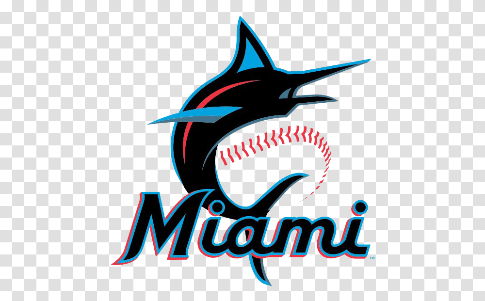 Miami Marlins Photos Marlins Logo, Sea Life, Animal, Mammal Transparent Png