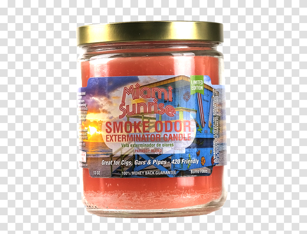Miami Sunrise Jar Fish Products, Food, Plant, Beer, Alcohol Transparent Png