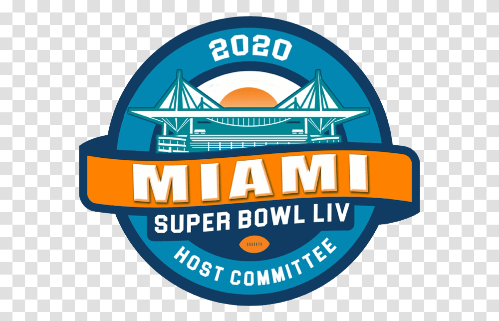 Miami Super Bowl Host Committee, Word, Logo Transparent Png