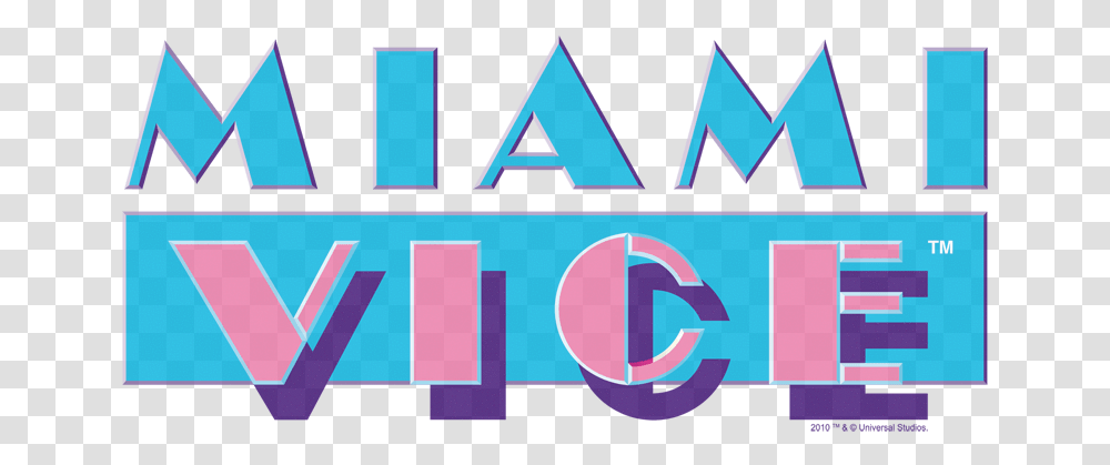 Miami Vice Logo, Alphabet, Word Transparent Png